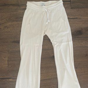 Mate the Label The Edin Crop Sweatpant / Bone - SMALL